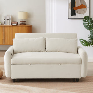 Gewnee 2 Seat Loveseat Sofa Modern Sleeper Sofa