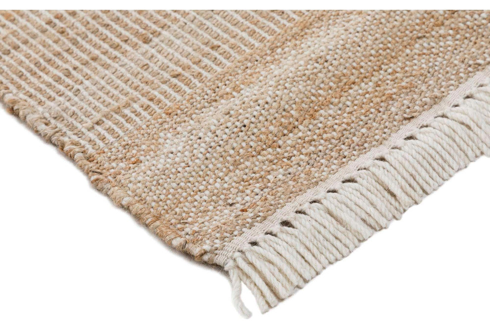 Sona Nafs Area Rug, Neutral, 5'x8'