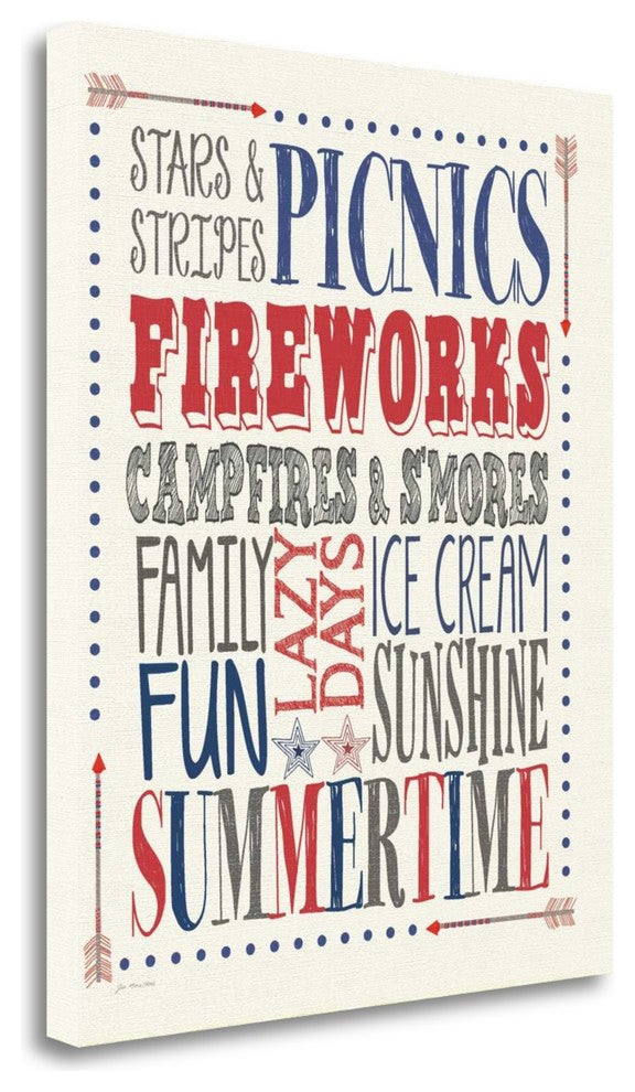 "Summertime" By Jo Moulton, Giclee Print on Gallery Wrap Canvas, Ready to Hang
