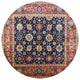 Ahgly Company Indoor Round Mid-Century Modern Area Rugs, 5' Round