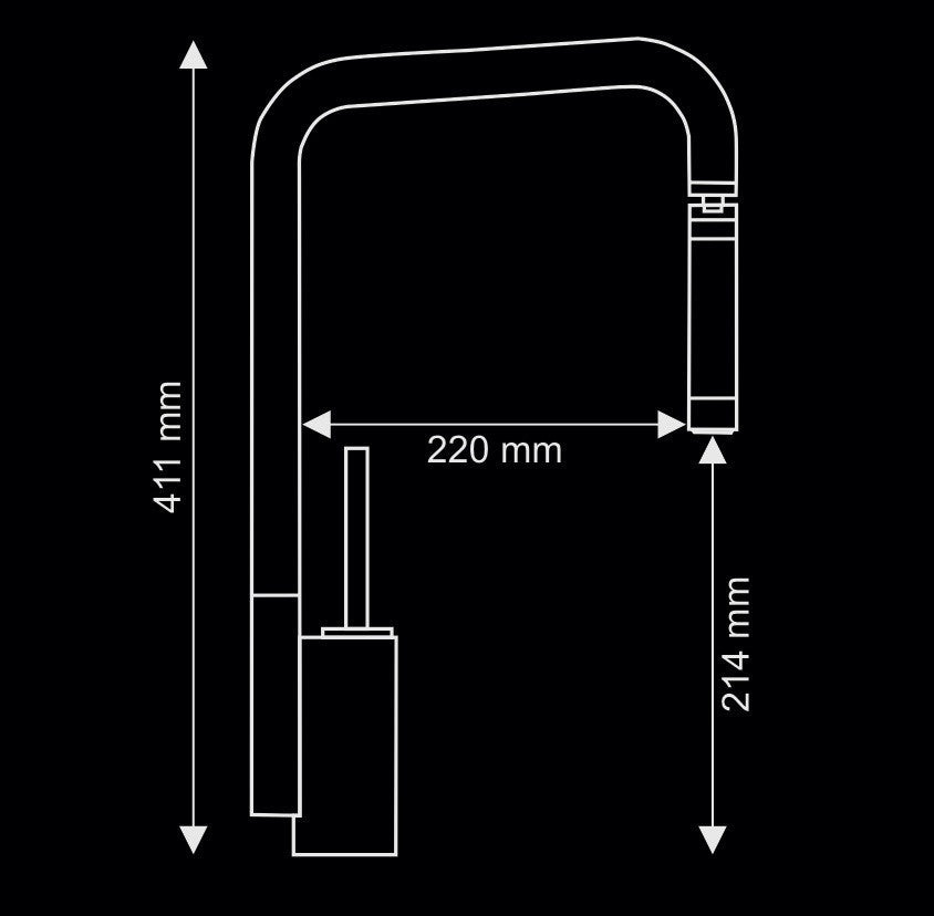 Bendable Contemporary Faucet