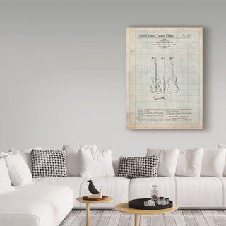 "Guitar 1" by Cole Borders, Canvas Art, 24"x18"