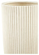 Harmonica Vase, White, Large