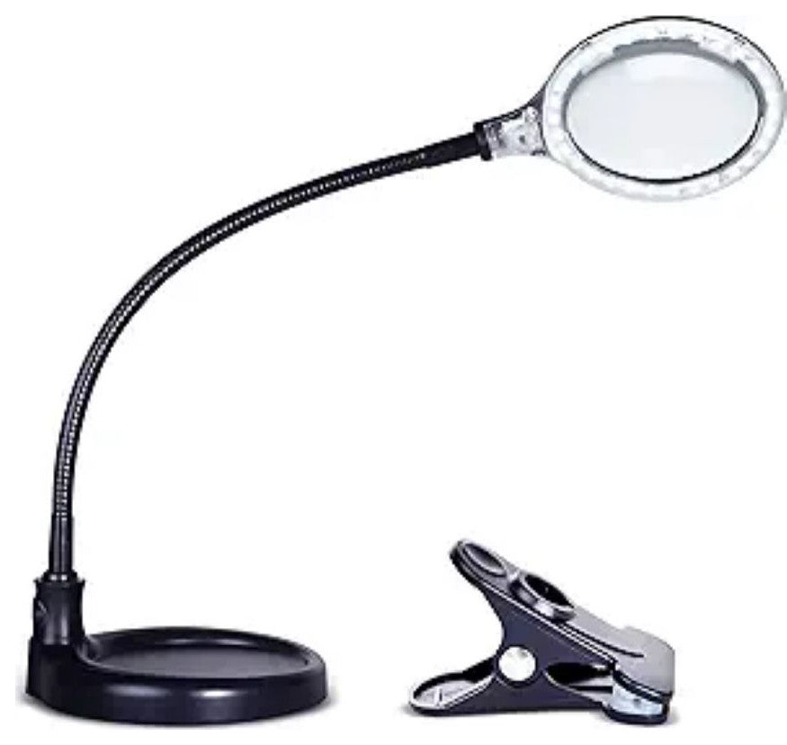 LightView Pro Flex 2 in 1 Magnifying Desk Lamp
