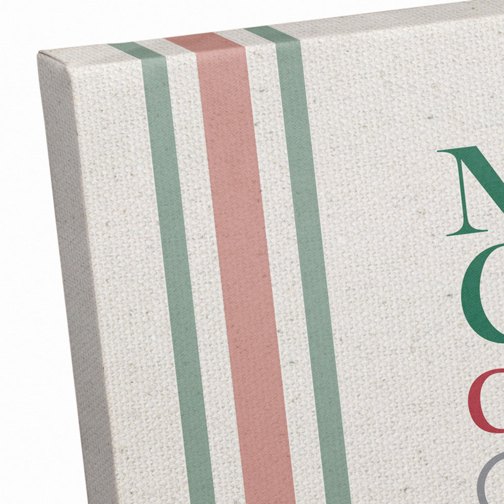 Holiday Words 20x30 Canvas Wall Art