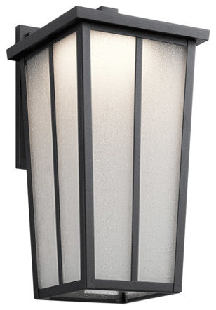 Kichler Amber Valley One Light Outdoor Wall Mount 49624BKTLED