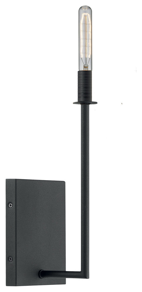 Elight 1 Light Black  Wall Mount
