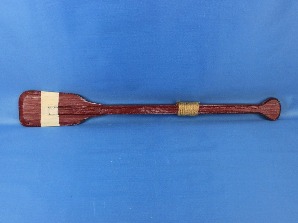 Wooden Chadwick Squared Rowing Oar With Hooks, 24''