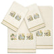 Linum Home Textiles 100% Turkish Cotton BELINDA 4PC Embellished Towel Set