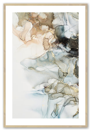 Raw Maple 11" x 14" Radiance & Contrast lI Framed Print
