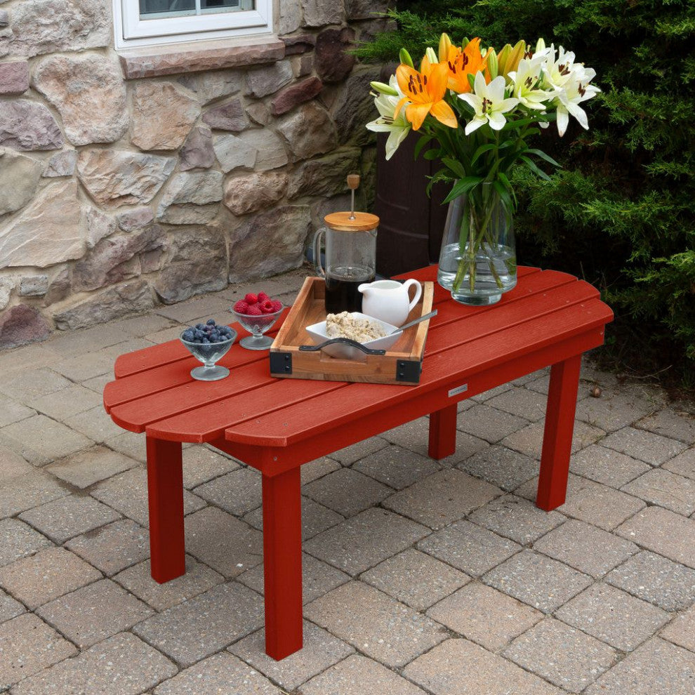 Westport Coffee Table, Rustic Red