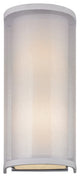 2-Light Wall Sconce, Chrome