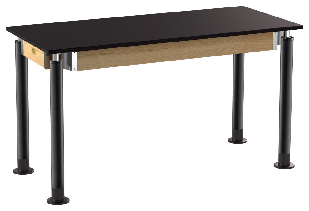 NPS Signature Science Lab Table, Black, 24 x 54, Phenolic Top