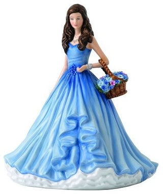 Royal Doulton Language of Flowers, True Love, Forget-Me-Not