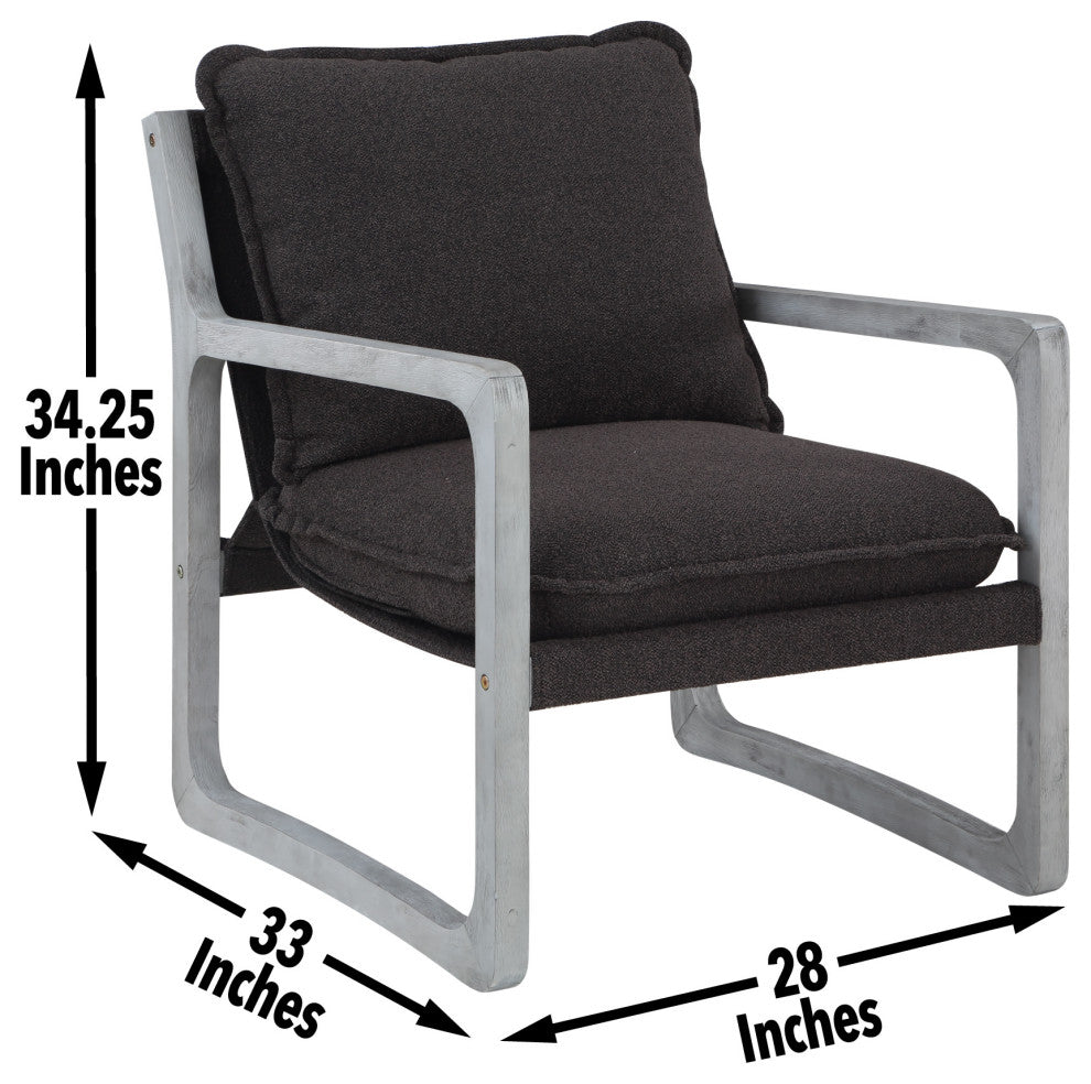 Kai Accent Chair Black, Black