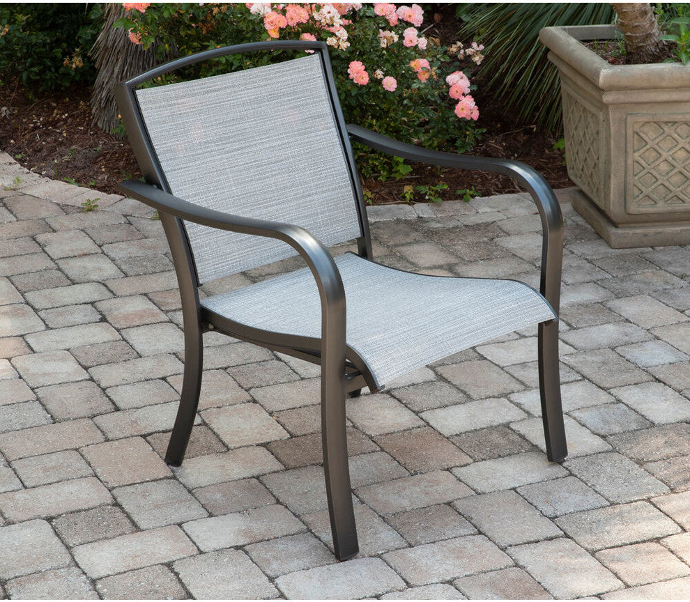 Foxhill All-Weather Aluminum Lounge Chair With Sunbrella Sling Fabric