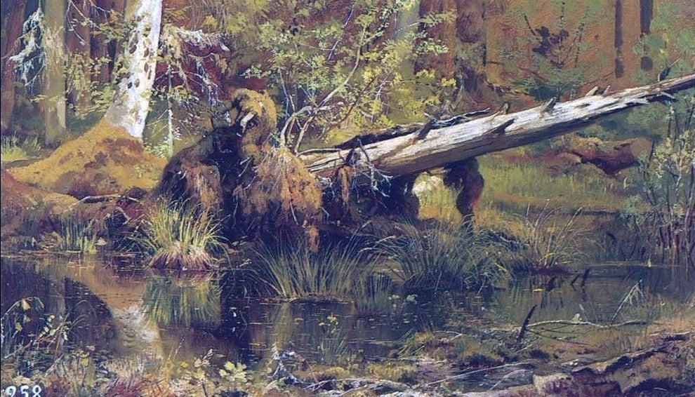 Ivan Ivanovich Shishkin Forest Wall Decal