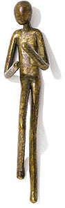 Hang-Up 11.5" Wrought Bronze and Decorative Wall Hook