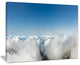 "Bright Blue Sky Above Clouds" Contemporary Landscape Wall Art, 40"x30"