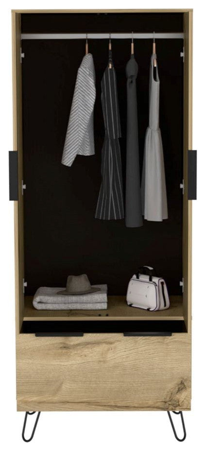 Armoire Skyoner, Bedroom, Light Oak