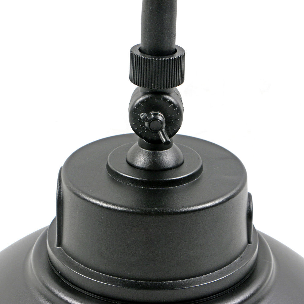 LED Gooseneck - 30 Watt/40 Watt/50 Watt - CCT Selectable 3K/4K/5K - Black - 120