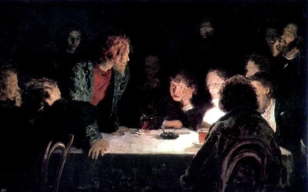 Ilia Efimovich Repin The Revolutionary Meeting Wall Decal Print