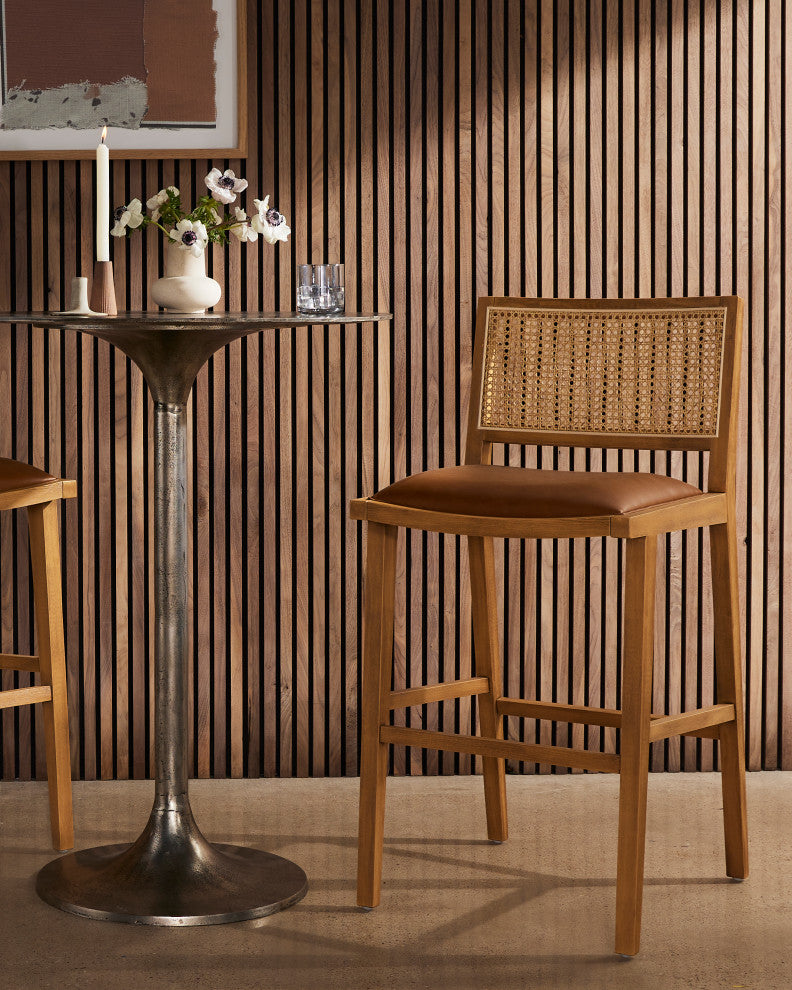 Sage Dining Stool-Butterscotch-Counter