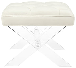 Modern Ivory Swift Bench