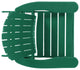 Cartagena Outdoor Acacia Wood Adirondack Chair, Dark Green
