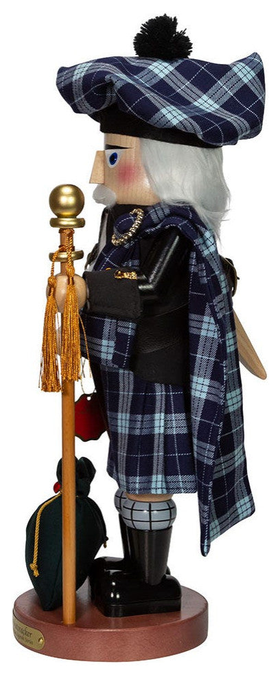 17.3" Steinbach Scottish Santa Nutcracker