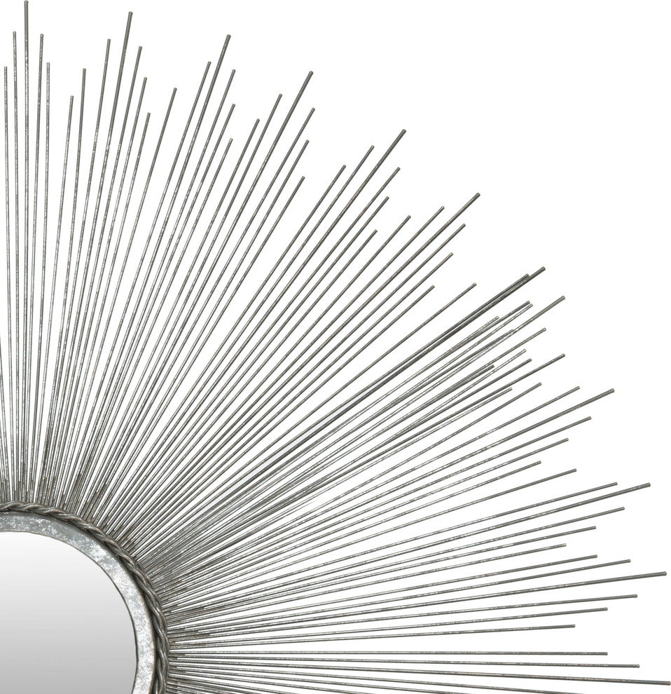 Safavieh Sunburst Mirror, Silver