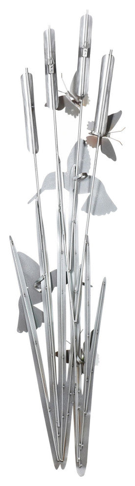 Spirited Metallic Lasered And Polished Metal Wall Decor Green, Gold, Bronze