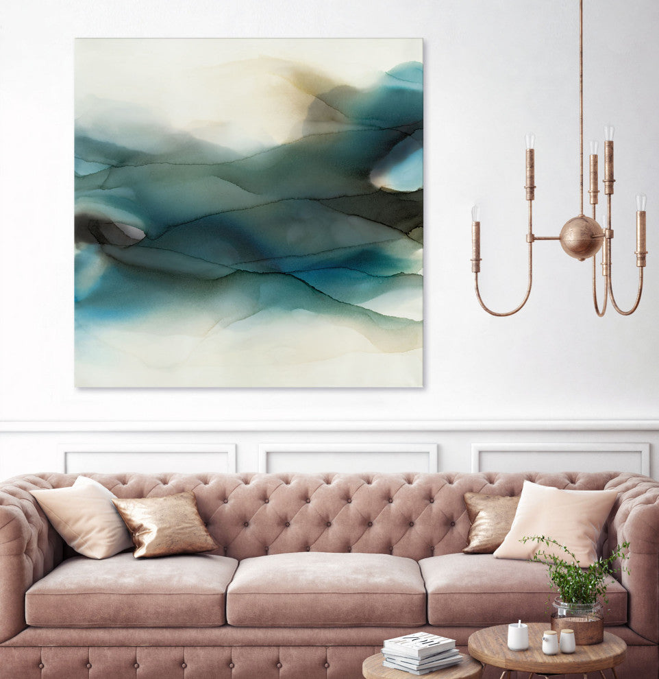 September Desert - 54 x 54 by Kippi Leonard