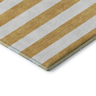 Premium Machine Washable Mayfield AMF528 Gold 2'6" x 3'10" Rug