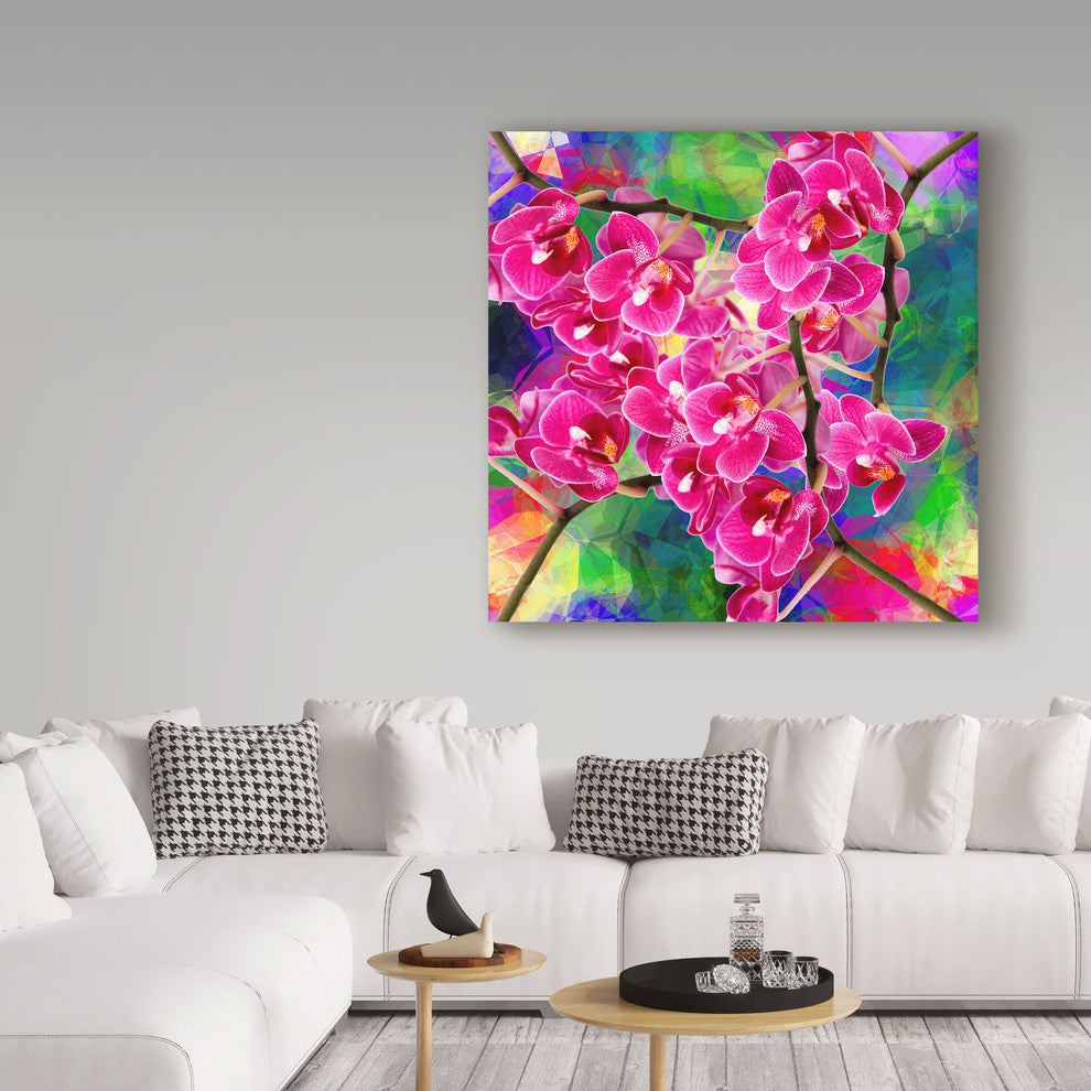 "Flower Spring 2" by Ata Alishahi, Canvas Art, 24"x24"
