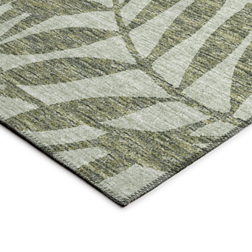 Indoor/Outdoor Sedona SN5 Fernway Machine Washable 8' x 8' Round Rug