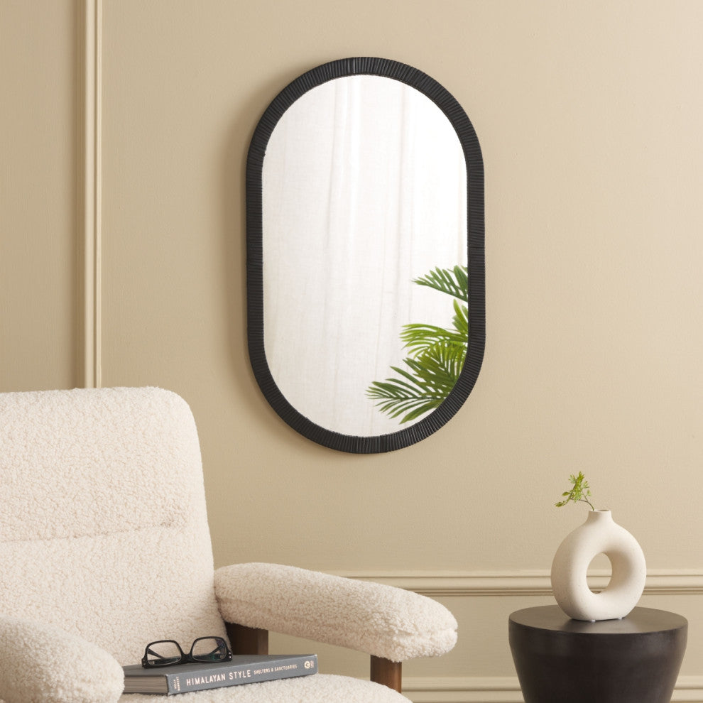 Safavieh Minna 17.72" Mirror, Black