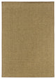 7' X 10' Tan Indoor Outdoor Area Rug