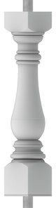 FiberThane: 5"W x 26"H Bradford Baluster, Style D