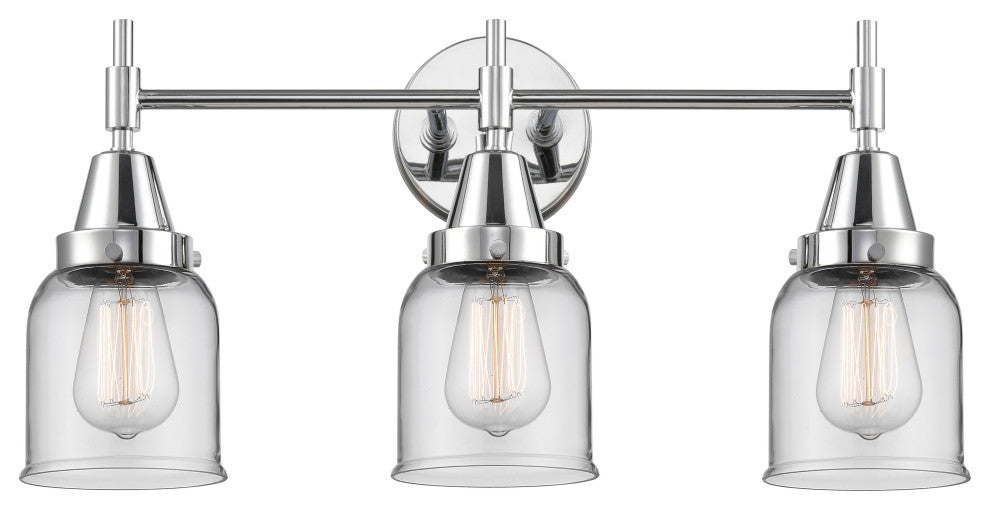INNOVATIONS LIGHTING 447-3W-PC-G52-LED Caden 3 Light 26 inch Bath Vanity Light