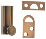 Genuine Solid Brass 1.5" Surface Bolt, Antique Copper