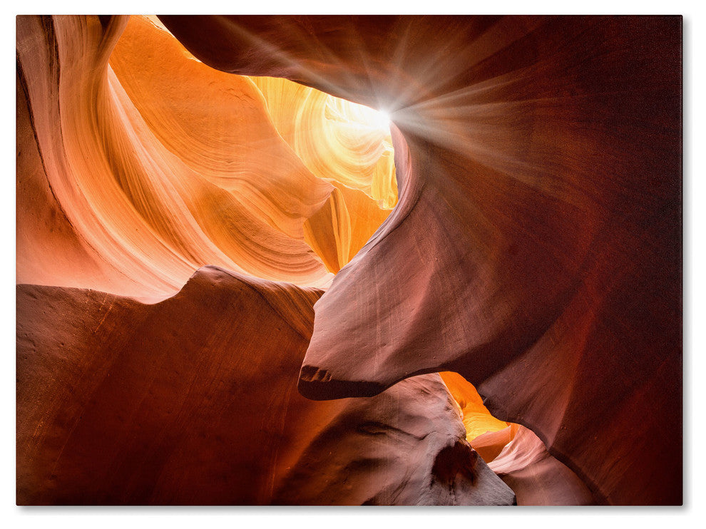 'Searching Light III' Canvas Art by Moises Levy