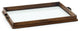Beveled Glass Finish Yachting Tray