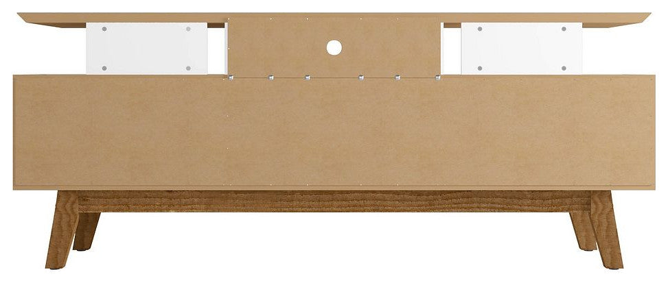 Yonkers 70.86 TV Stand in White