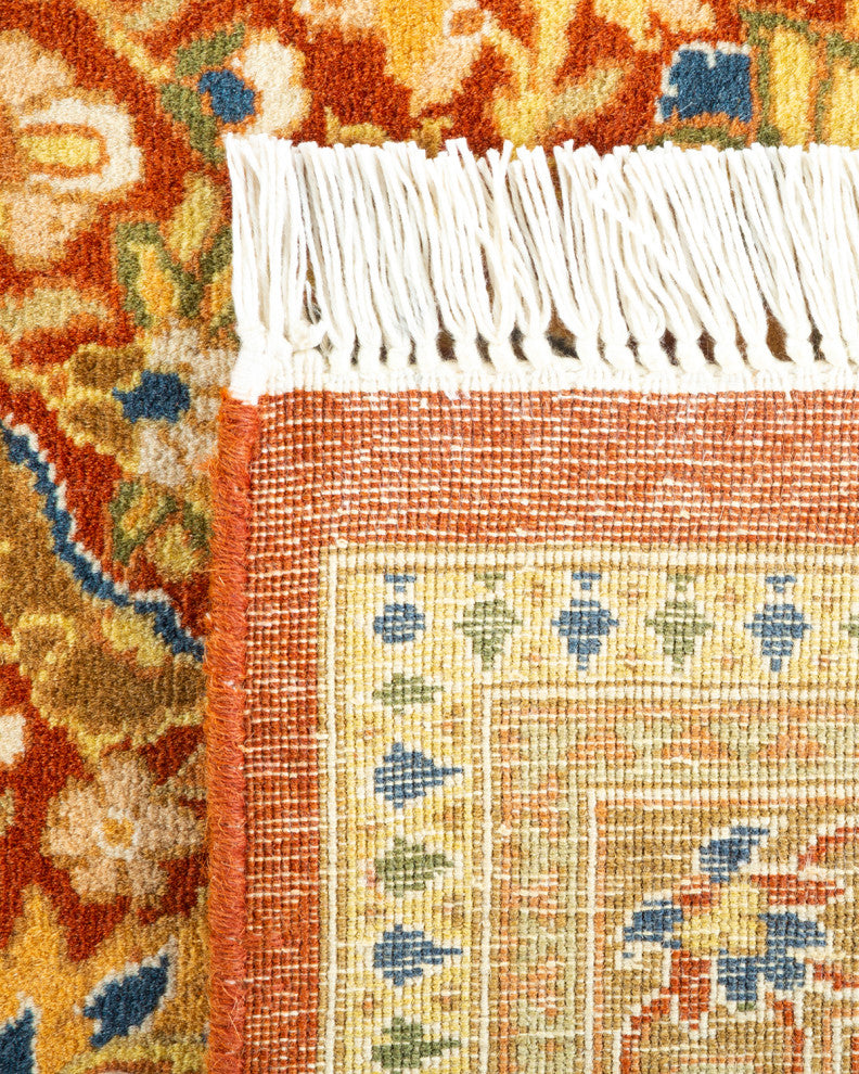 Mogul, One-of-a-Kind Hand-Knotted Area Rug  - Orange, 6' 1" x 8' 10"