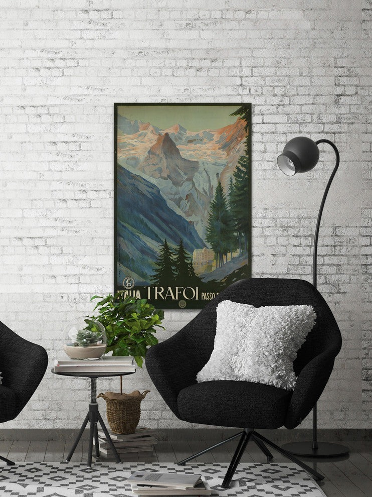 "Italia Trafoi" Painting Print on Wrapped Canvas, 40"x60"