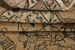 Consigned, Vintage Faded Persian Traditional Handmade Area Rug, Beige, 6x10