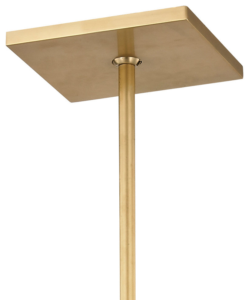 Brian Patrick Flynn for Crystorama Truax 3-Light Aged Brass Chandelier, Aged Bra