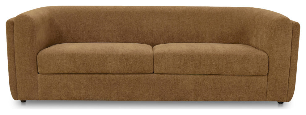 Alora Sofa Fabric Ochre Brown