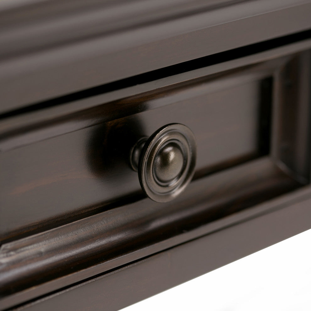 Amherst Solid Wood Desk, Hickory Brown